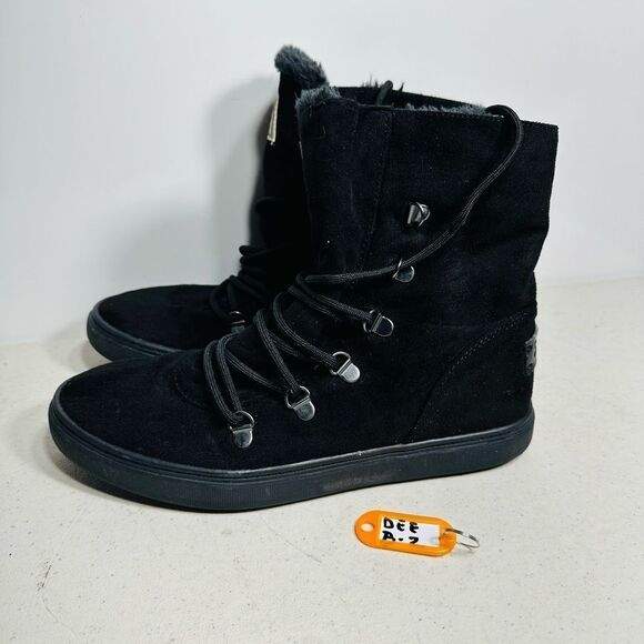 Skechers Keepsneak - Avalanche Womens Winter Boot Black US Size 8 - Picture 1 of 6